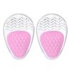 Almohadilla de Gel Panal para el Antepié Tacones Altos Antidesgaste Almohadilla de Media Talla para el Antepié Suave Partícula Amortiguadora Masaje Patrón de Agua Parche Antideslizante