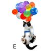 Decoraciones Colgantes para Coche de Gato Globo Colorido Accesorios para Coche Decoración Interior Colgante Creativo para Coche de Gato Cussy