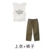 Roupas de moda infantil hip-hop para meninos e meninas, calças camufladas de marca de moda hip-hop, roupas de performance soltas para crianças hip-hop