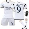 2425 Nueva camiseta del Real Madrid Mbappé n.º. Uniforme de fútbol 9, temporada 2223, traje 24-25, uniforme de Mu Huang, comercio exterior