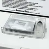 Caja de Almacenamiento Tipo Cajón para Escritorio, Caja para Papelería Integrada en Gabinete de Escritorio de Ángulo Recto, Caja Organizadora de Plástico Rectangular para Escritorio