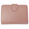 Cartera de Cuero Genuino Gran Capacidad con Bolsillo para Monedas Billetera con Cremallera Piel de Vaca para Dama Anti-Robo Rfid Cepillado Cartera Multifuncional