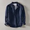 2026 Festival de Verano Y2 Amazon Transfronterizo Venta Caliente Camisa Casual para Hombre Color Sólido Cuello Mao Jersey Camisa para Viajero para Hombre
