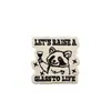 Pegatinas de Tela Bordadas de Venta Caliente Transfronterizas, Osito con Frases en Inglés, Etiquetas de Tela, Pinzas para Chaqueta, Pegatinas de Parche, Pegatinas Decorativas de Tela