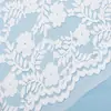 Nuevo Tejido de Encaje Hilo de Hueso de Algodón de Nailon No Elástico de Yuchang Empalme Francés Tela para Vestido de Mujer Ropa Elegante
