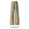 Outono de 2026 Novo Estilo Calça Reta de Veludo de Bambu Branco M-5XL HK26855-TeP28