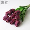 Direto da Fábrica PU Mini Tulipa Flores Artificiais Casamento Casa Flores Falsas Adereços de Fotografia Acessórios de Decoração Buquê de Mão