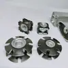 M8*30.6 Tapón de Tubo Frontal para Scooter Estante de Almacenamiento Conector de Tubo Tuerca de Tapón Interior de Tubo Tuerca de Estrella
