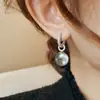 Hebilla de Oreja de Circonita Galvanizada en Oro Real Estilo Coreano Femenino Nuevo Diseño de Moda Pendiente de Oreja Pendientes Accesorios de Oreja Personalizados de Nicho Venta al por Mayor