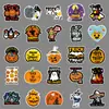 50 Peças Adesivos de Abóbora de Halloween Graffiti para Laptop Mala Motocicleta Carro Adesivos Decorativos Desenho Animado