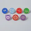 Insígnias metálicas culturais e criativas, medalhas, distintivos esmaltados, emblemas escolares, emblemas de turma, distintivos comemorativos de eventos corporativos, emblemas de empresa