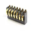 10p batería de metralla conector de batería espaciado 2.0PH Altura 4.6H con columna BC-1-1002 portapilas