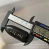 Cabaça com mantra de seis caracteres em forma de estrela de madeira de águia-de-odor Acessório de conta budista DIY para paz e alegria