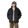 Jaqueta Masculina de Algodão 2026 Inverno Exclusiva Transfronteiriça Tendência Estilo Hong Kong Jaqueta Acolchoada Jaqueta Puffer Roupas de Algodão Roupa Externa Engrossada Jaqueta de Casal