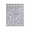 Nuevas pegatinas de verano para decoración de uñas, pequeñas, frescas, semitransparentes, ligeras, finas, resistentes, con burbujas en forma de corazón.