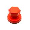 Esponja de pulido y encerado manual hexagonal, adecuada para placa de barro mágico de mano octogonal, herramienta de pulido manual de espuma de PU