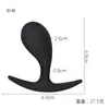 Plugues Anais Vestíveis para Uso Externo, Plugues Anais de Silicone, Brinquedos de Expansão Anal, Produtos Adultos para Masturbação Anal