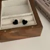 Pendientes de Turmalina en Grava de Piedra Natural para Mujer, Mini, Compactos, Sencillos, Versátiles, Modernos, Exquisitos, Dulces y Elegantes