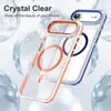 Funda Airbag Magnética para iPhone 17 Air Phone Case 16 Anti-Amarilleo Anticolisión Apple 15Pro Funda Protectora Magnética Anticaídas