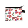 Bolsas de Navidad Transfronterizas Bolsas de Navidad Estilo Nuevo Bolsos para Niños Caricatura Mini Billetera Tarjeta Linda Estampada