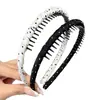 Diadema alta de lunares con dientes para mujer, nuevo modelo 2026, adecuada para uso diario, lavado de cara y sujetar el cabello, antideslizante y segura