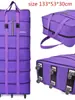 Bolsa de remessa aérea com rodas universais para estudo no exterior, bolsa de viagem de grande capacidade, bolsa de bagagem com logotipo personalizado
