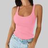 Camisola American Spice Girl transfronteriza para mujer, verano, para usar encima, top de punto, ropa interior, deportiva, callejera, estilo europeo y americano, ropa de mujer