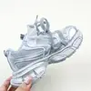 Novedad Primavera 2026 Zapatillas de Malla Transpirables de Moda para Niñas Estilo Coreano Zapatos de Papá para Niños Mayores Zapatillas de Correr