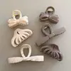 Yhj Accesorios para el Cabello Nuevo Estilo Color Caramelo de Leche Clip para el Cabello de Lazo Onda de Agua para Mujeres, Pasador de Gama Alta, Pinza de Tiburón para Moño