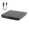 Caja Externa para Unidad Óptica Tipo-C+USB de Doble Interfaz Transfronteriza para Laptops y Computadoras de Escritorio