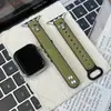 Pulseira de Relógio Adequada para Apple S12Iwatch Band S10987Se Padrão Cruzado Cavalo Louco Duplo Pino Pulseira de Pulso Vintage