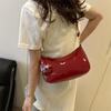 Bolso de Hombro de Color Sólido de Moda para Mujer 2026 Nuevo Modelo Bolso de Hombro Único Bolso Cruzado de Hombro Único con Textura Bolso de Mano