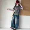 Ropa de Otoño para Niñas Capa Base 2026 Nuevo Estilo Sudadera Elegante Infantil Primavera/Otoño Ropa Grande Niño Falso Dos Piezas Manga Larga Bloque de Color Top