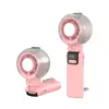 Ventilador de Mano Portátil para Refrigeración por Spray de Hielo Semiconductor Personalizado Ventilador de Cuello Colgante Aire Frío de Alta Velocidad 100 Velocidades