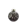 Enfeites de Bola de Natal Brilhantes Coloridos com Lantejoulas e Padrão de Caracol Branco Deslumbrante Decorações de Árvore de Natal