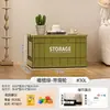 Caja de almacenamiento industrial de gran capacidad para el hogar, ideal para ordenar juguetes, ropa y artículos diversos, con ruedas.