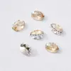 Nuevos Diamantes de Uñas 3D Apilados Irregulares en Forma de Huevo de Paloma, Sin Base, de Cristal K9 y Accesorios