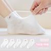 Calcetines para niños al por mayor 2025 primavera y verano calcetines finos de malla para niñas calcetines de algodón peinado blanco puro para niños calcetines náuticos calcetines para estudiantes