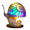 Nova estação independente da Amazon transfronteiriça Decoração de casa Colorido Ornamentos de candeeiro de mesa Ornamentos de mesa estilo país europeu