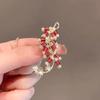 Broche Festivo Nuevo 2025 Traje de Gama Alta Broche de Petardo Rojo Chino Pin para Hombres y Mujeres Regalo Accesorios para Suéter