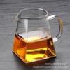Venta al por mayor Vidrio de borosilicato alto resistente al calor Copa justa Copa justa cuadrada Copa justa de vidrio Juego de té