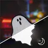 Bestseller transfronterizo calabaza de Halloween bruja coche pegatina magnética reflectante decoración murciélago de Halloween puerta de garaje refrigerador pegatina