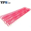 Anillo de Plástico PVC Espiral de Pegamento para Encuadernación de Cuadernos Espiral de Pegamento Encuadernación de Hojas Sueltas Anillo de Serpiente Archivo