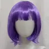 Em Estoque Anime Bobo Adereço de Cabeça Colorido Festa Halloween Carnaval Festa Fantasia Peruca Bobo