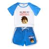 ROBLOX Conjunto de Verano para Niños 2023 Nuevo Algodón Camiseta de Manga Corta para Niños Shorts Casual Delgados Conjunto de Dos Piezas