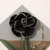 Viento fragante suavecito tela rizada camelia diy hecho a mano corsage de temperamento borde de diadema clip accesorios de ropa al por mayor