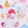 Suministros del Fabricante Rayón Tejido Estampado 4545 Hoja Vestido de Mujer Pijama de Bebé Pantalones Tela Algodón Seda