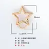 Anillo de Resorte de Aleación de Zinc Ecológico Estándar Europeo, Llavero Colgante de Moda, Accesorios, Varios Estilos, Selección Integral, Versátil