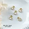 Bolsa de Dinheiro da Sorte para Ano Novo, Joia, Bolsa de Dinheiro de Zircônia Brilhante de Luxo Leve, Acessórios para Nail Art Estilo Chinês Olho de Gato Atacado
