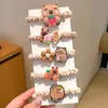 Pasador de Kapibala para Niña Clip Lindo de Dibujos Animados No Lastima el Cabello Diadema Clip para Flequillo de Niña Pasador de Princesa Tocado